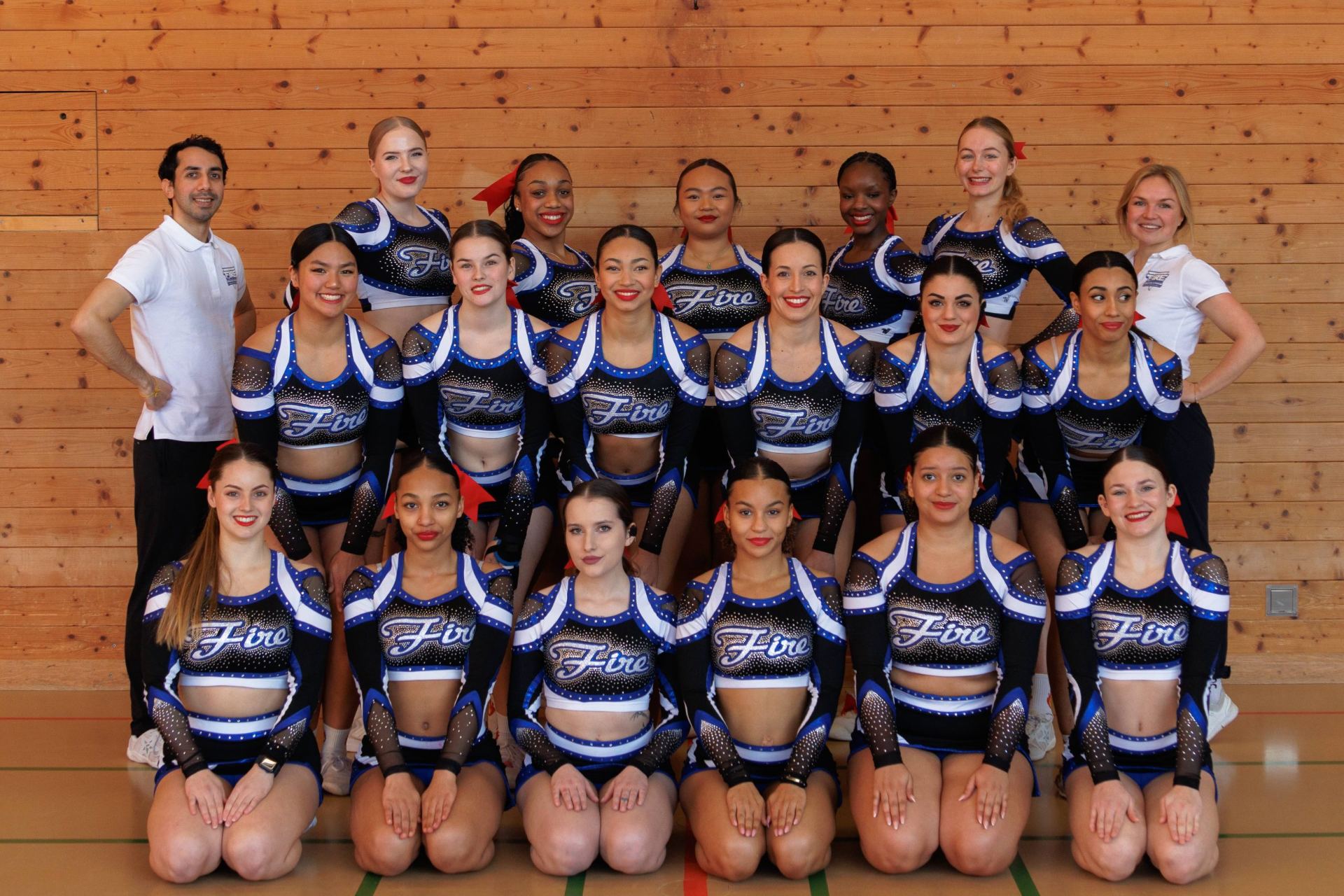 Blue Fire – Fire Allstars Cheerleading Zürich